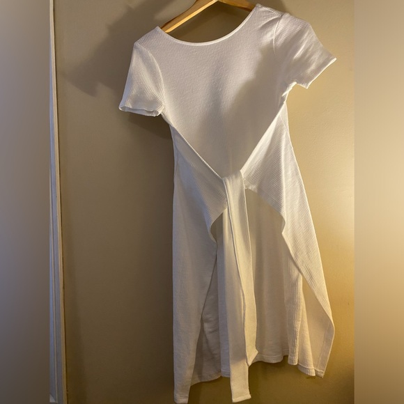 ASOS white wrap dress - Picture 3 of 8